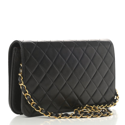 Chanel Lambskin Quilted Small Single Flap Black 3 of 16