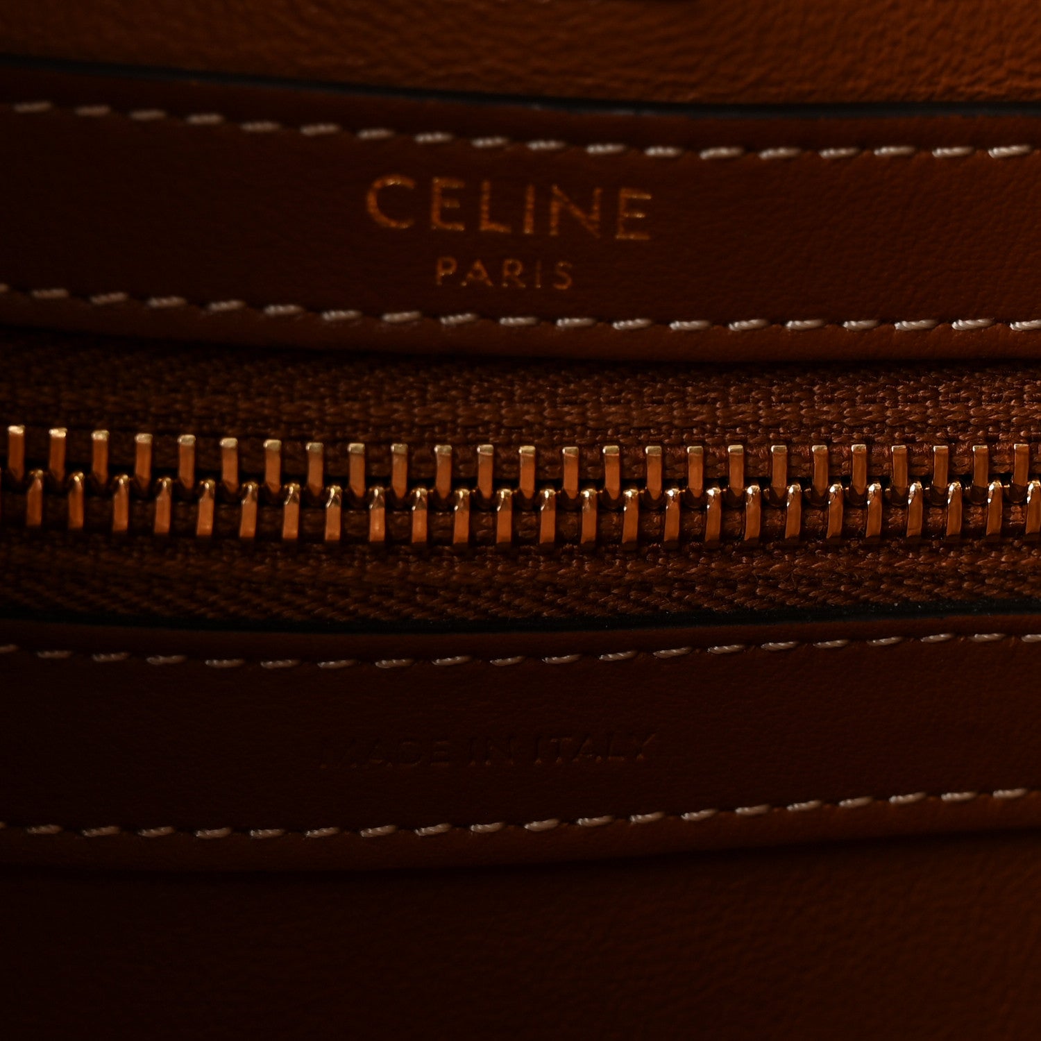 Celine Smooth Calfskin Cabas 16 Bag Tan 7 of 10