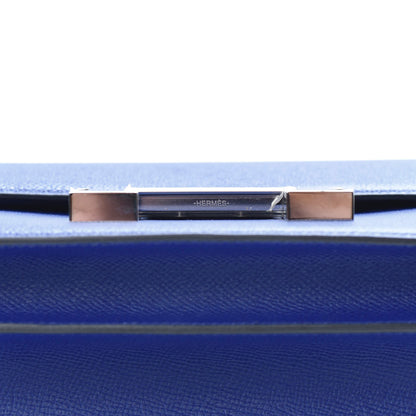 Hermes Epsom Constance 24 Bleu Electrique 14 of 24