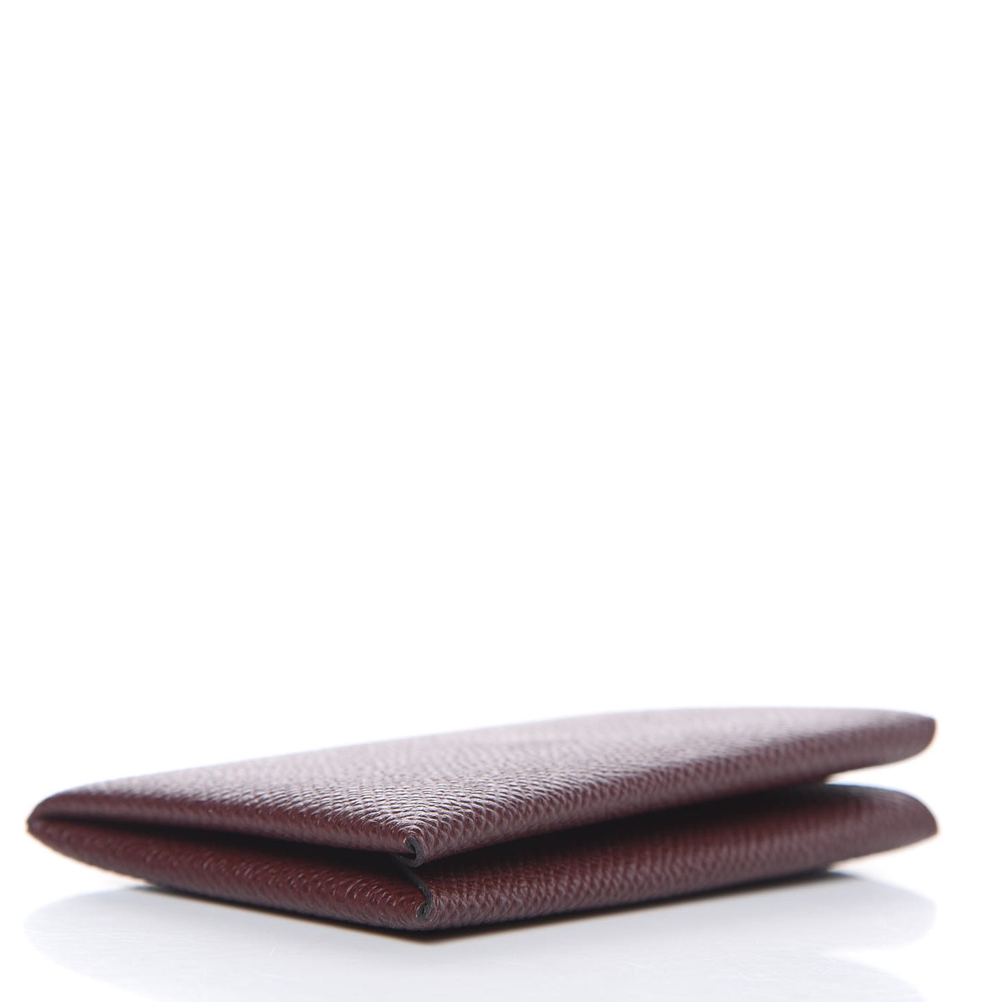 Epsom Calvi Card Case Bordeaux