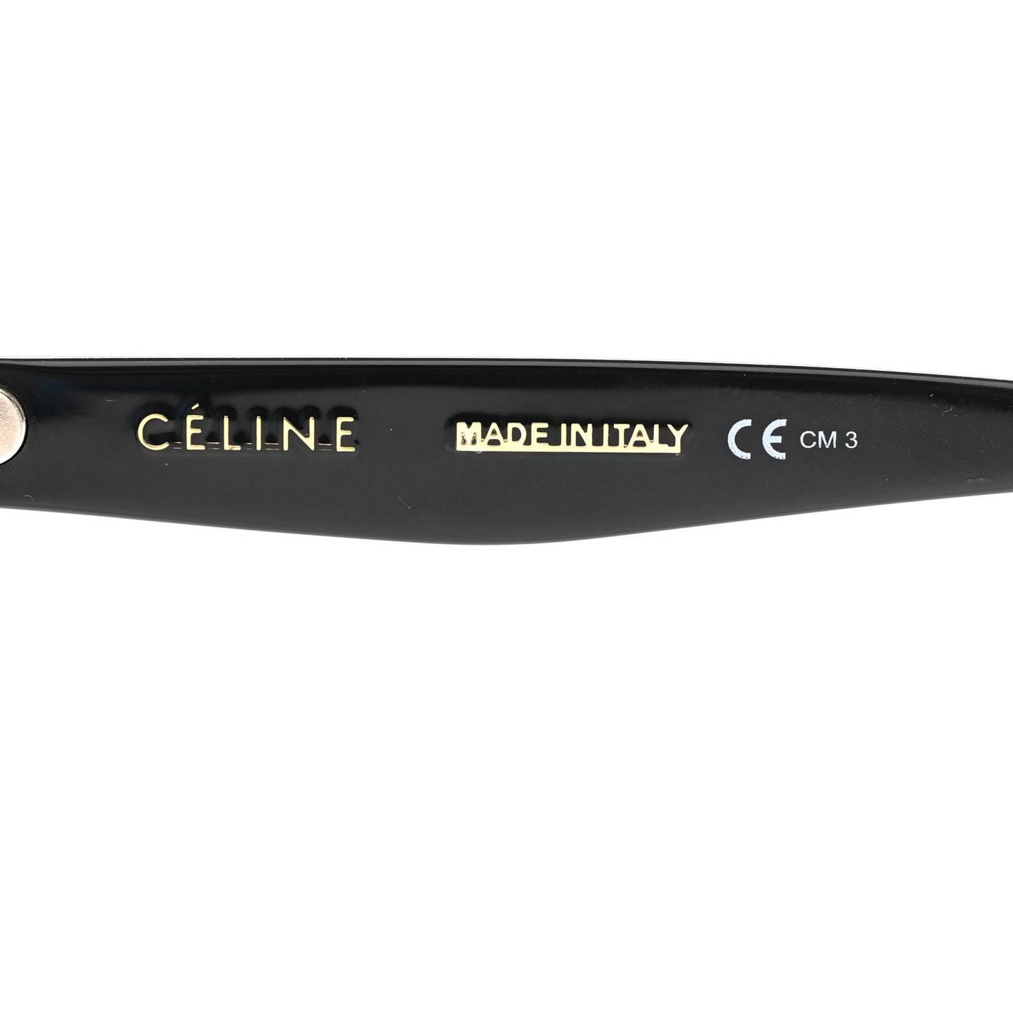 Acetate Bevel Cat Sunglasses CL 41384/F/S Black