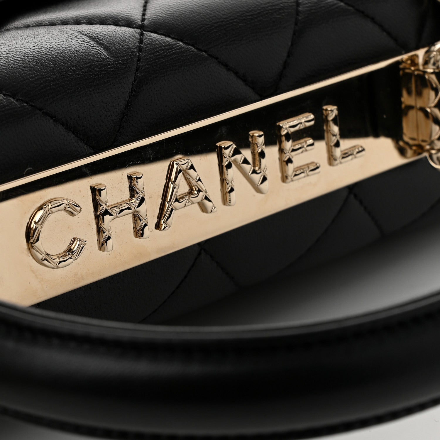 Chanel Lambskin Quilted Small Trendy CC Dual Handle Flap Bag Black 11 of 14