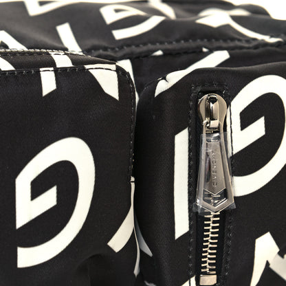 Givenchy Nylon Allover Logo Belt Bag Black 6 of 10