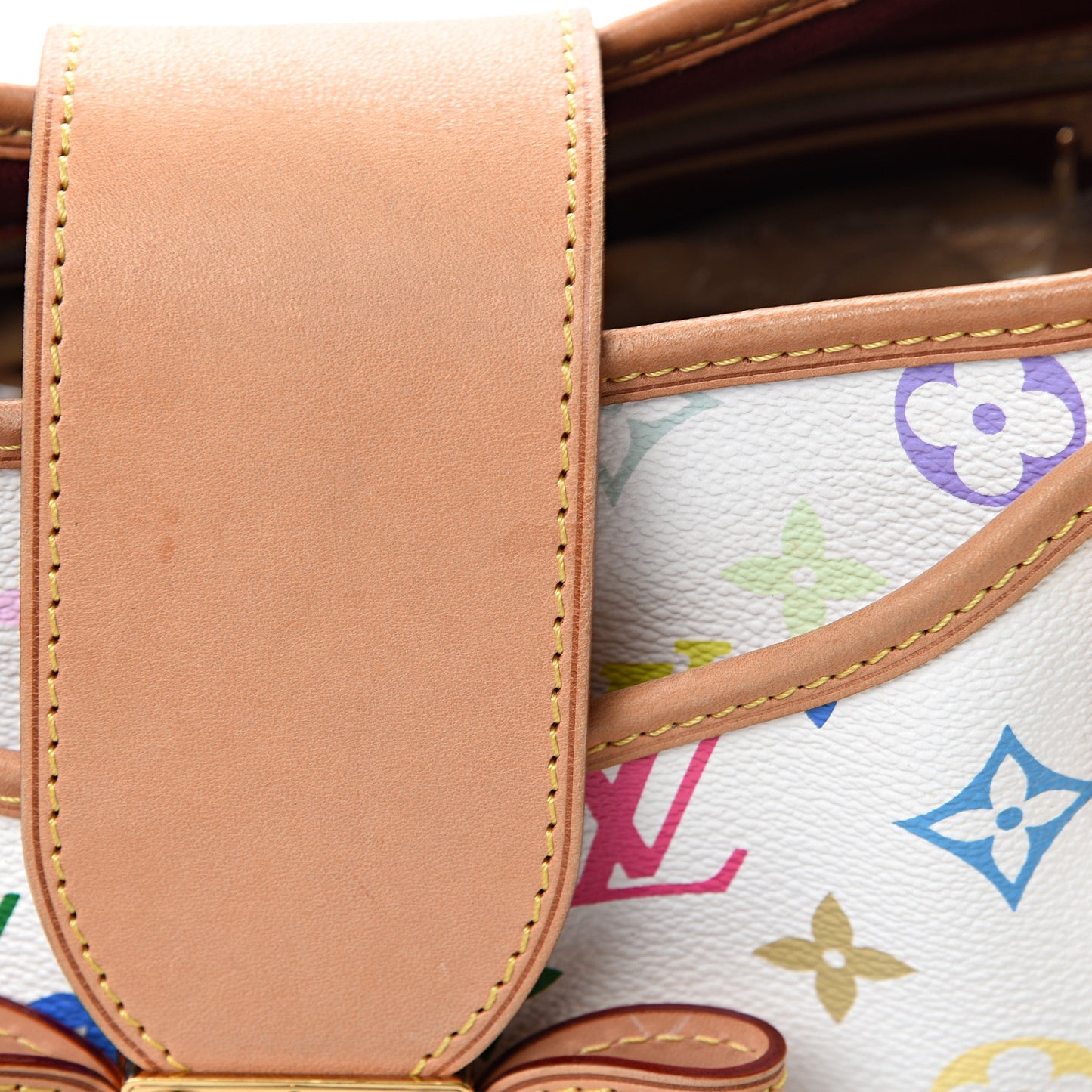 Monogram Multicolor Annie GM White