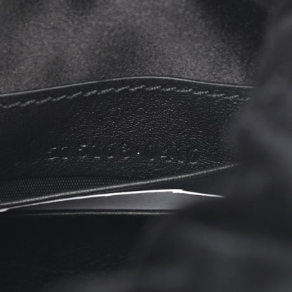 Gucci Velvet Matelasse Mini GG Marmont 2.0 Bucket Bag Black 7 of 13