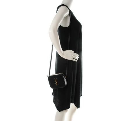 Saint Laurent Grain De Poudre Small Classic Monogram Camera Bag Black 2 of 7
