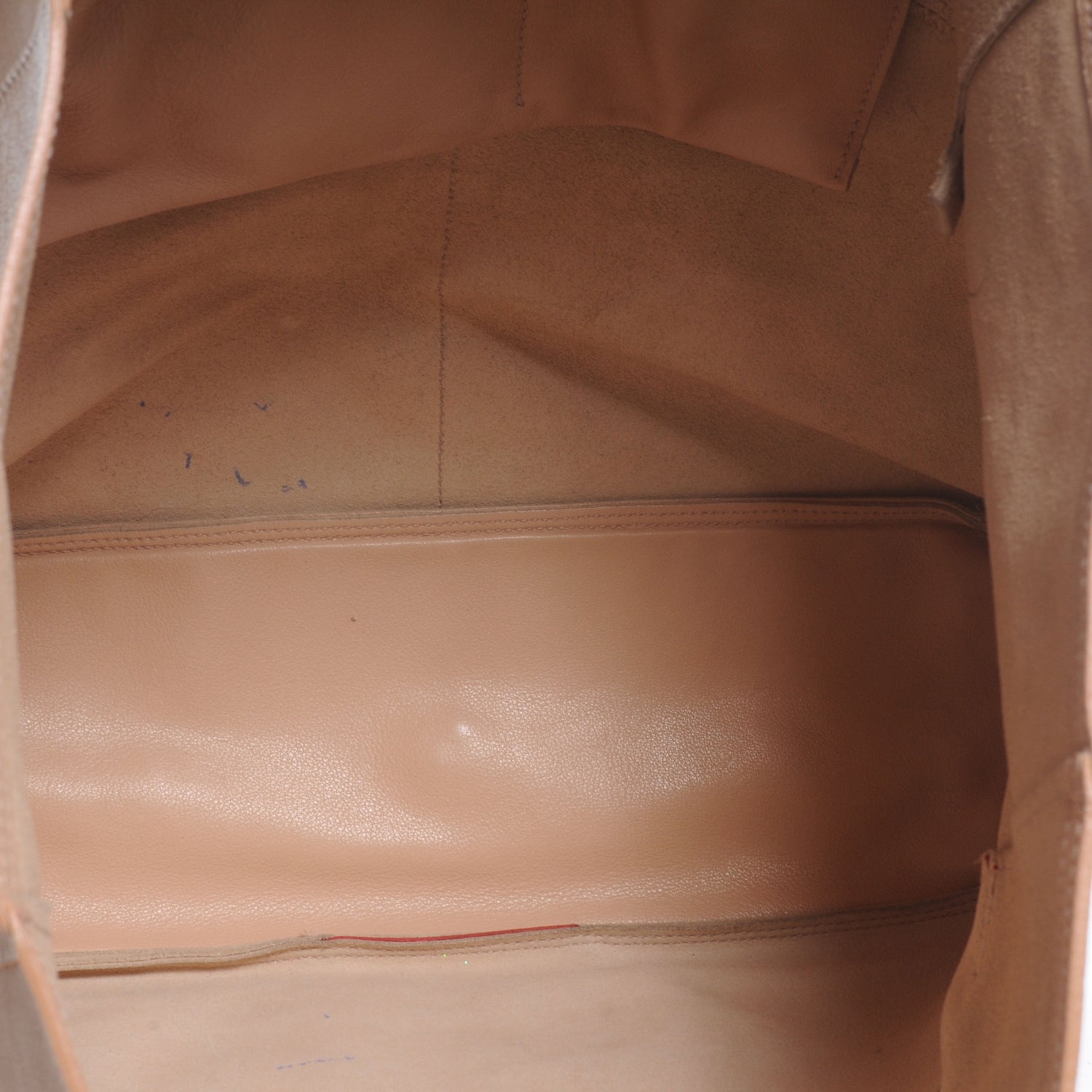 Saint Laurent Calfskin Lucky Chyc Tote Beige 5 of 7