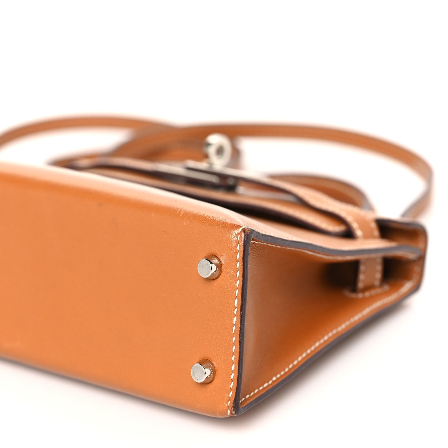 Veau Butler Mini Kelly Sellier 20 Natural Sable