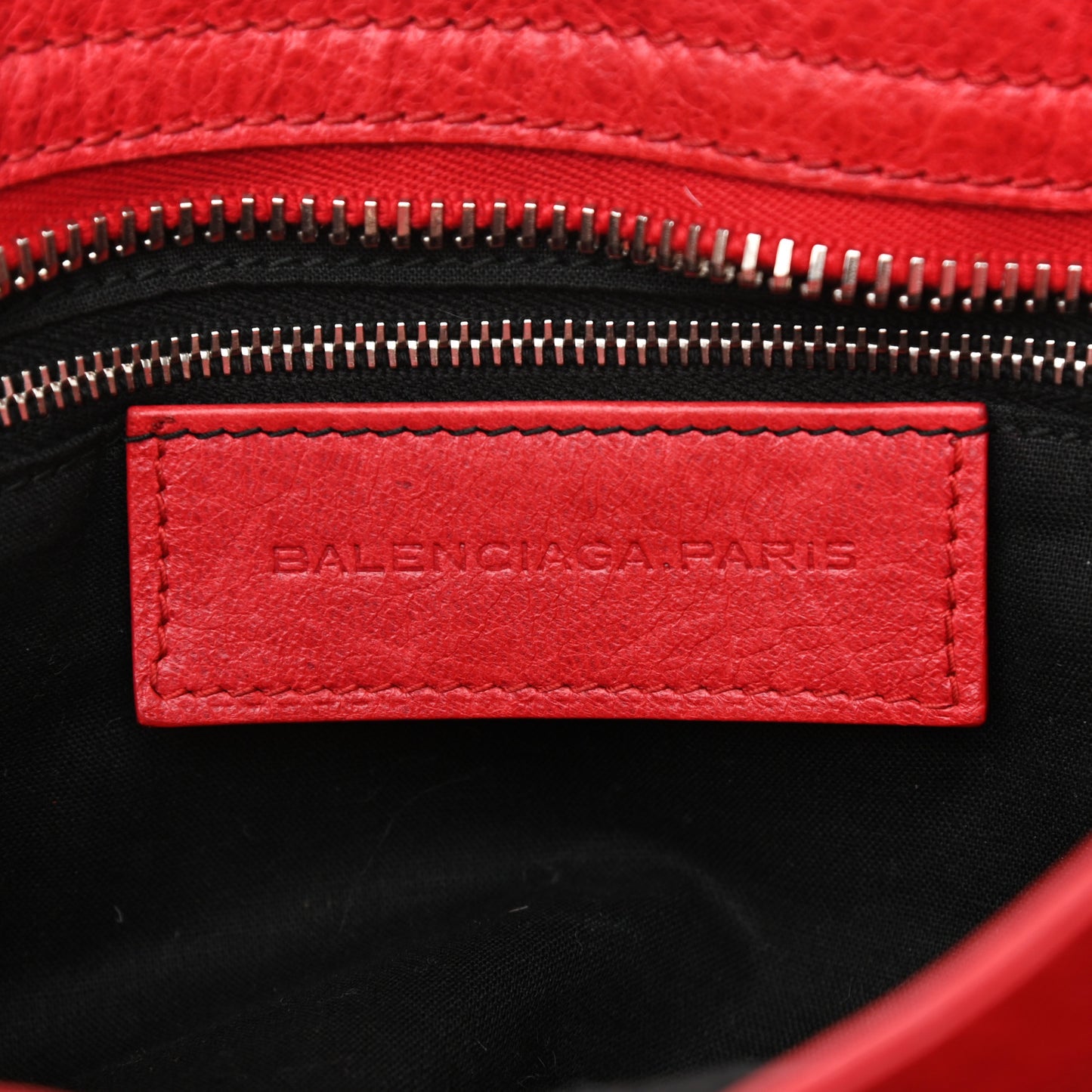 Agneau Giant 21 Silver Hardware City Rouge Coquelicot