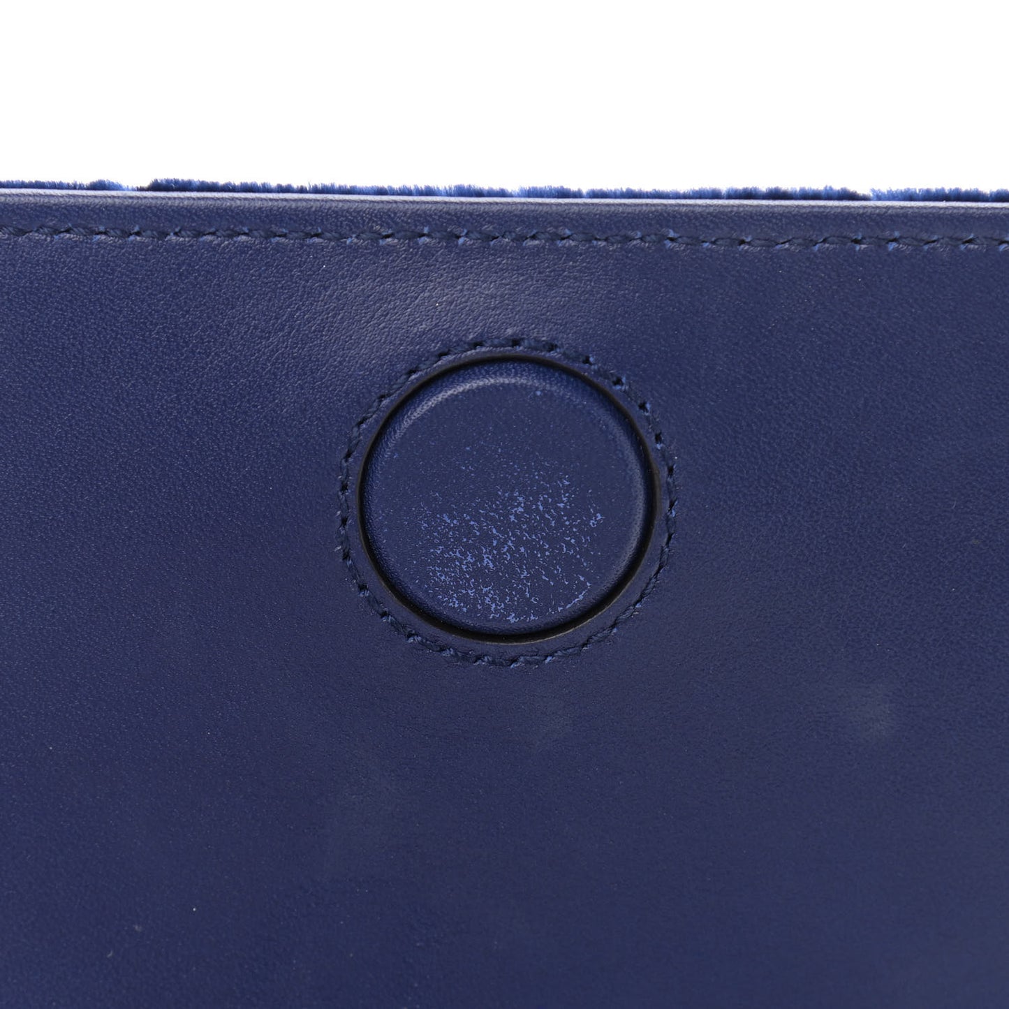 Velvet Matelasse GG Marmont Mini Bag Cobalt Blue