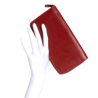 Louis Vuitton Epi Zippy Wallet Carmine 2 of 5