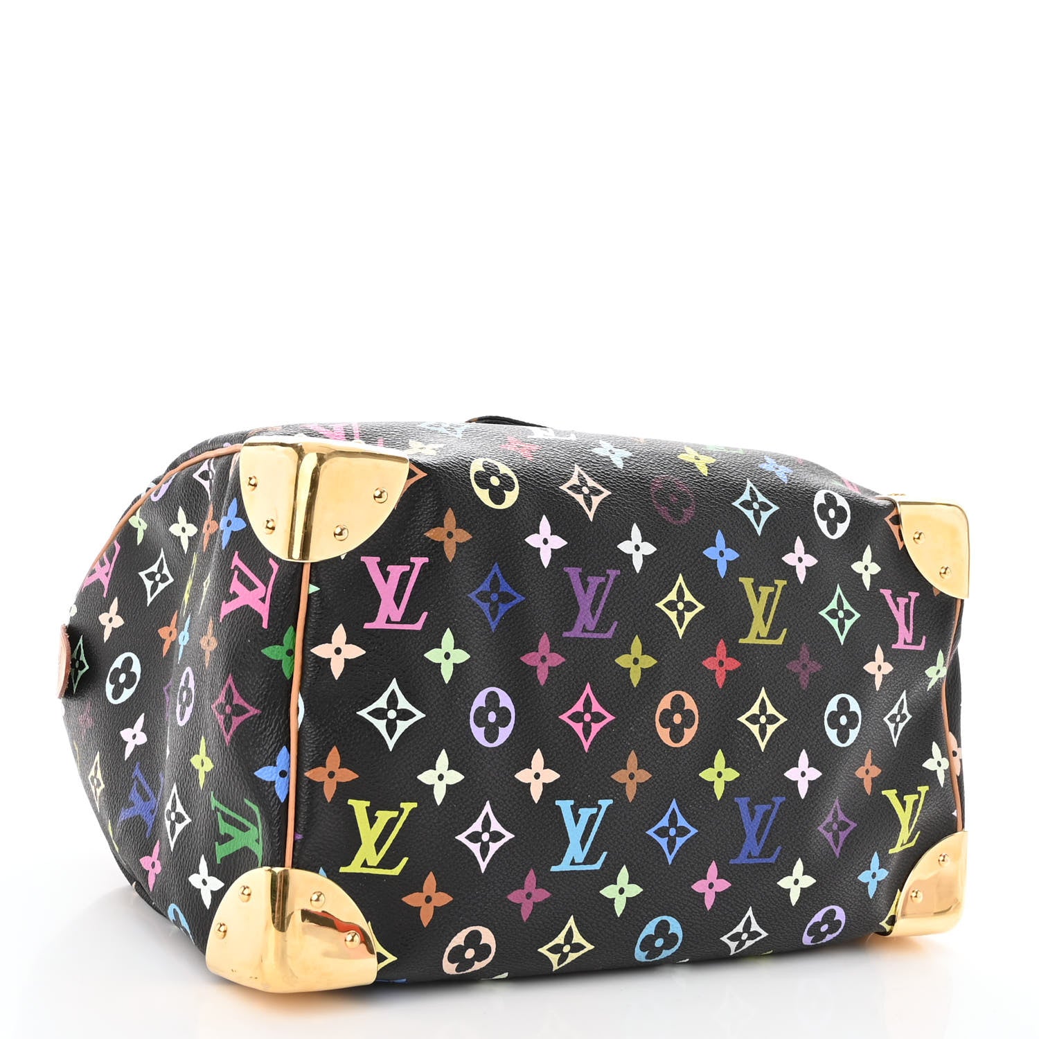 Louis Vuitton Monogram Multicolor Speedy 30 Black 4 of 9