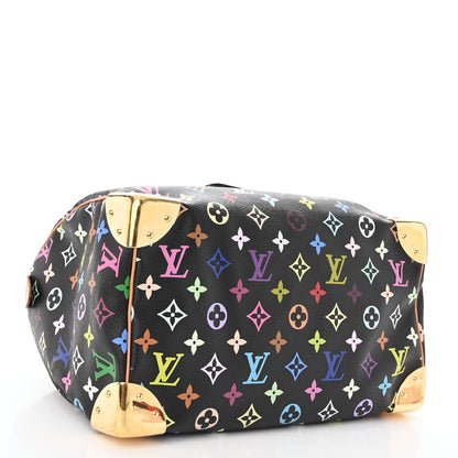 Louis Vuitton Monogram Multicolor Speedy 30 Black 4 of 9