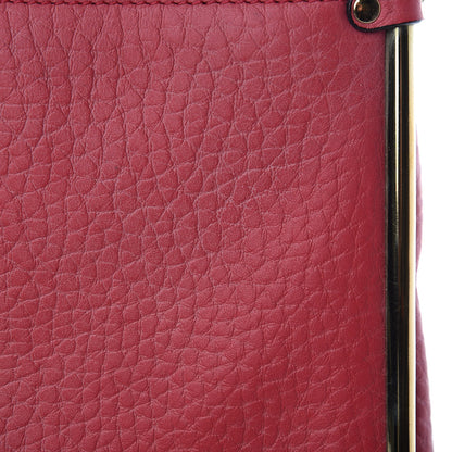 Chloe Grained Calfskin Medium Sally Flap Bag Red 9 of 12