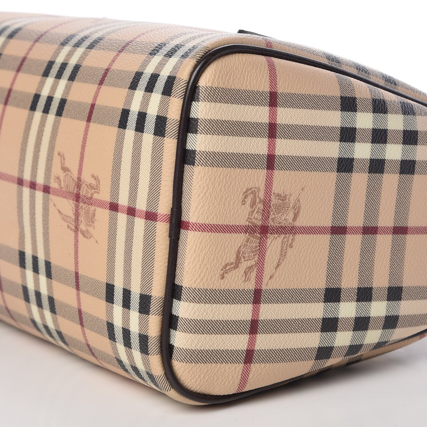 Haymarket Check Small Chester Bowling Bag Chocolate