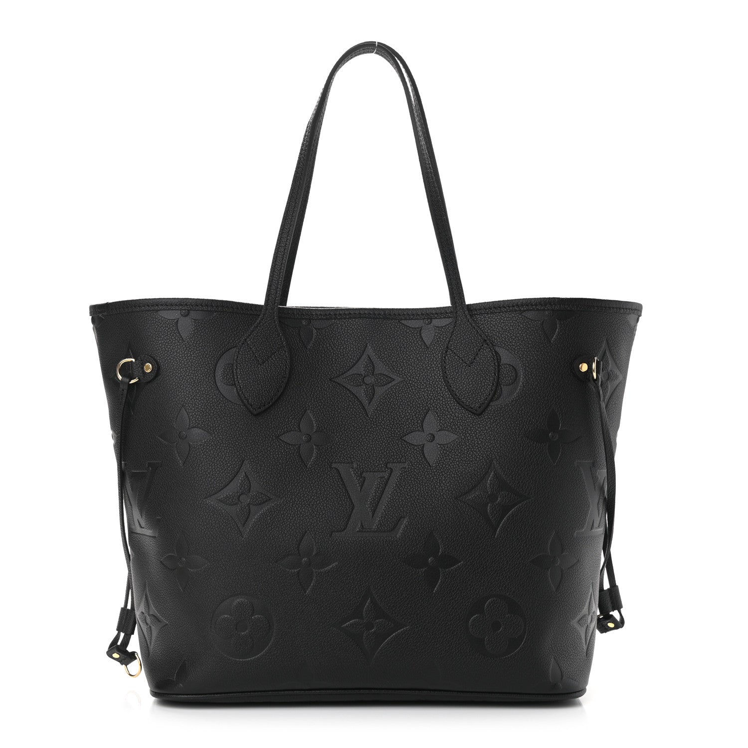 Louis Vuitton Empreinte Monogram Giant Neverfull MM Black 1 of 9
