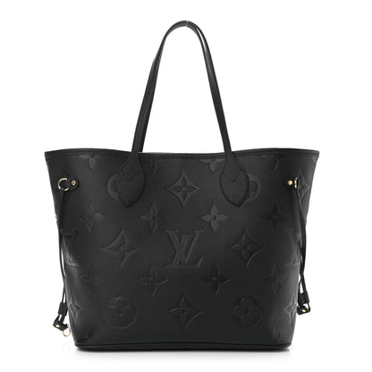 Louis Vuitton Empreinte Monogram Giant Neverfull MM Black 1 of 9