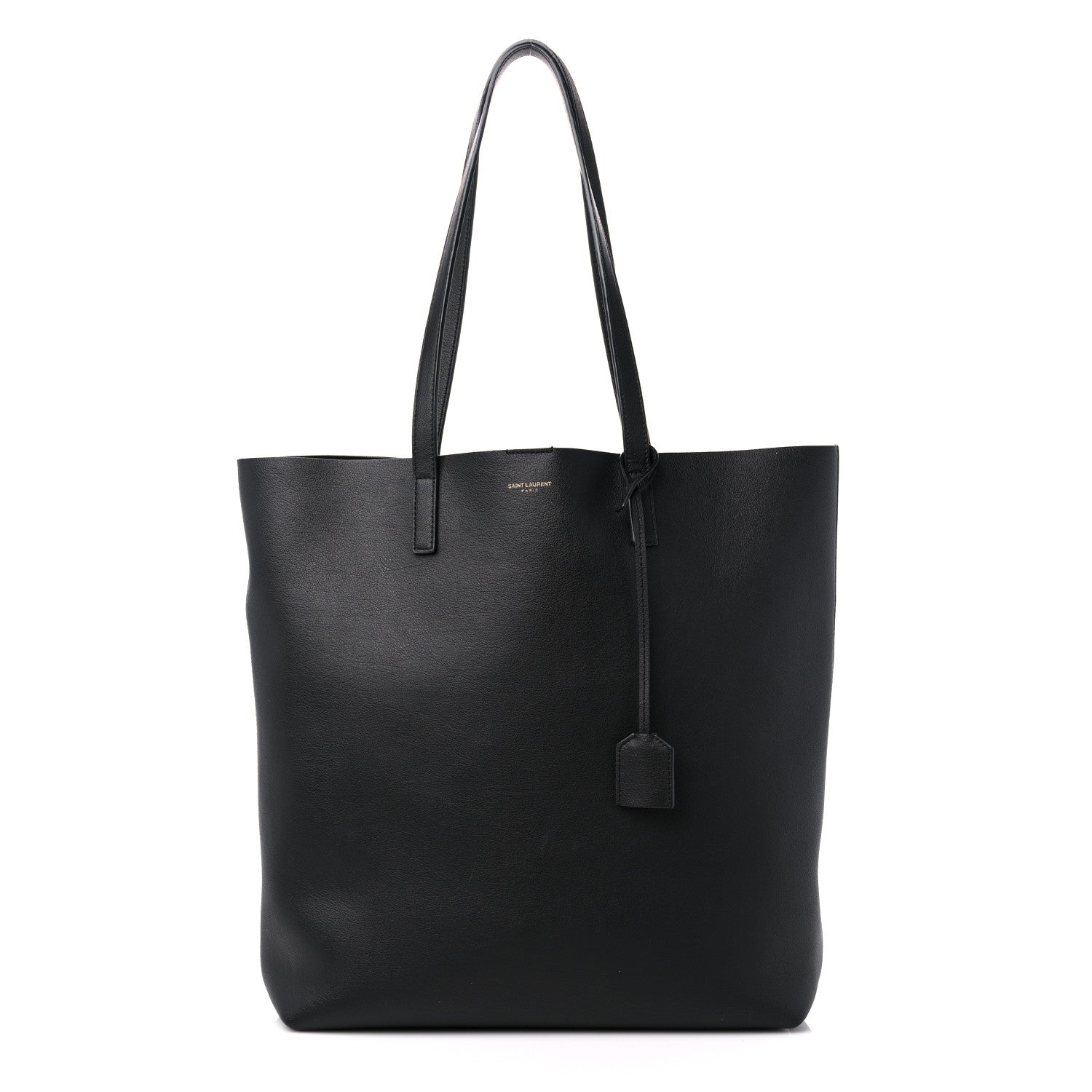Saint Laurent Calfskin Medium Shopper Tote Black 3 of 11
