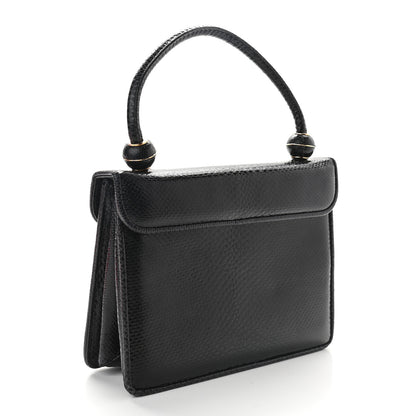 Judith Leiber Lizard Evening Bag Black 2 of 8