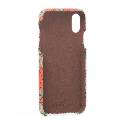 Gucci GG Supreme Monogram Strawberry iPhone X/XS Case 2 of 5