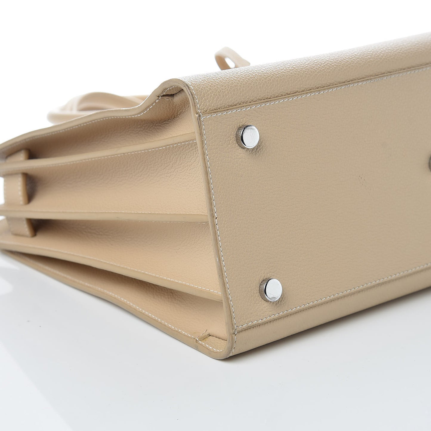 Grained Calfskin Small Sac De Jour Nude Powder