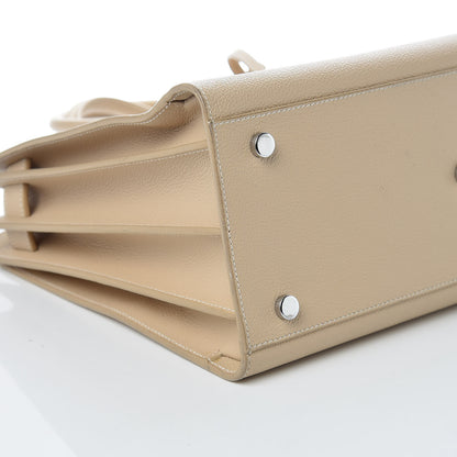 Saint Laurent Grained Calfskin Small Sac De Jour Nude Powder 5 of 9