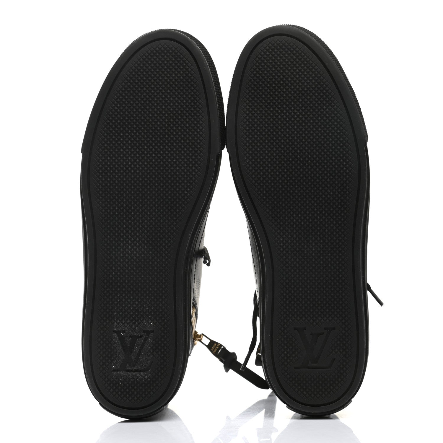 Louis Vuitton Calfskin Monogram Stellar Sneaker Boots 36 Black White 5 of 8
