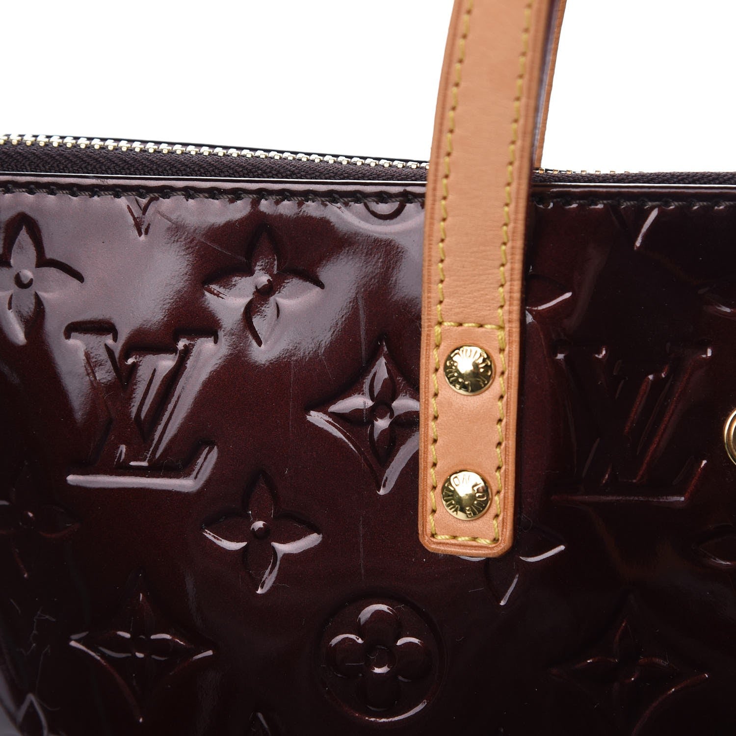 Louis Vuitton Vernis Bellevue PM Amarante 7 of 7