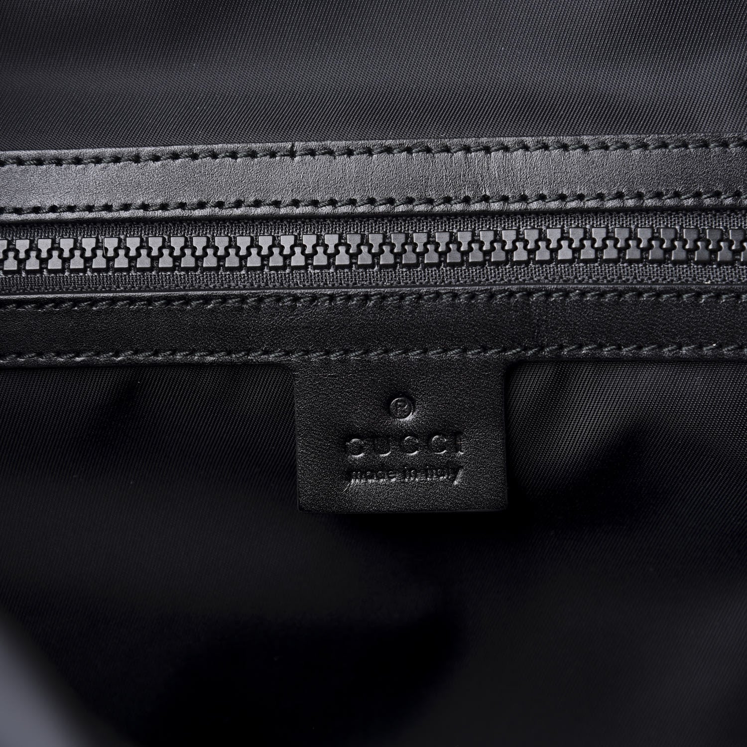 Gucci Velvet GG Monogram Web Medium Double Buckle Backpack Blue Beige Black 7 of 11