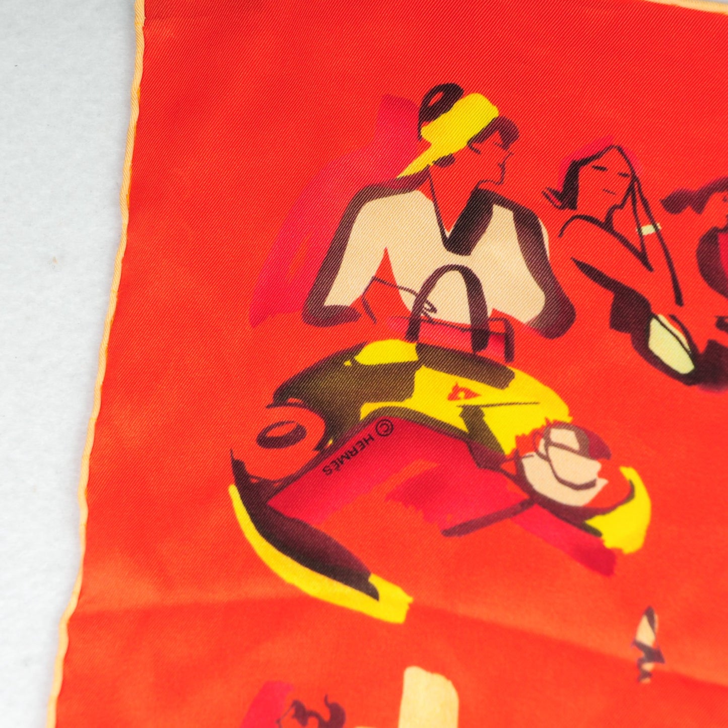 Silk Rendez Vous Rive Gauche Scarf 70