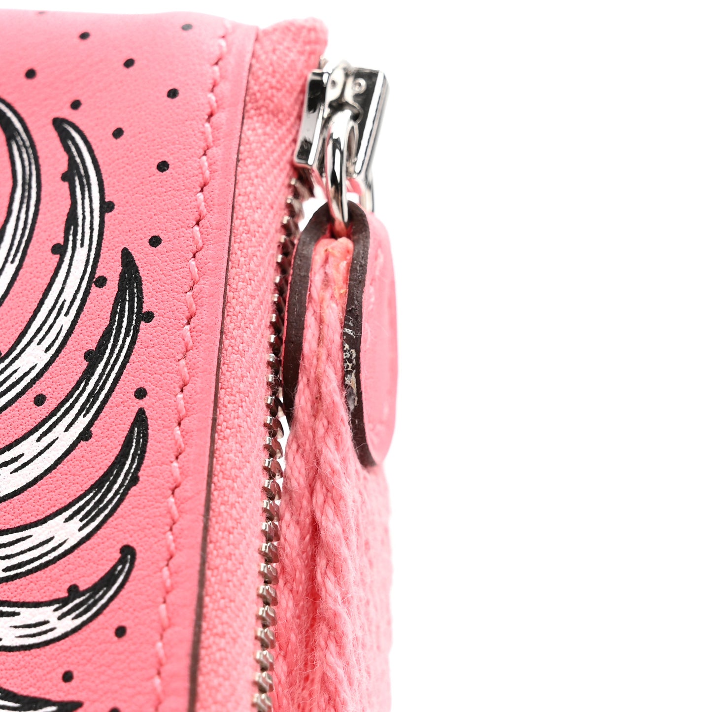 Swift Tigre Royal Bandana Carre Pocket Pouch Rose Ete