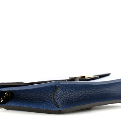 Gucci Dollar Calfskin Interlocking G Chain Wallet Caspian 9 of 11