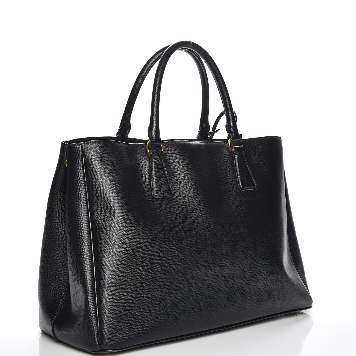 Saffiano Lux Large Tote Nero Black