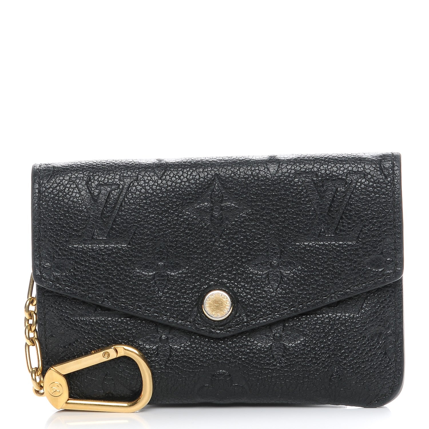 Louis Vuitton Empreinte Key Pouch Black 1 of 8