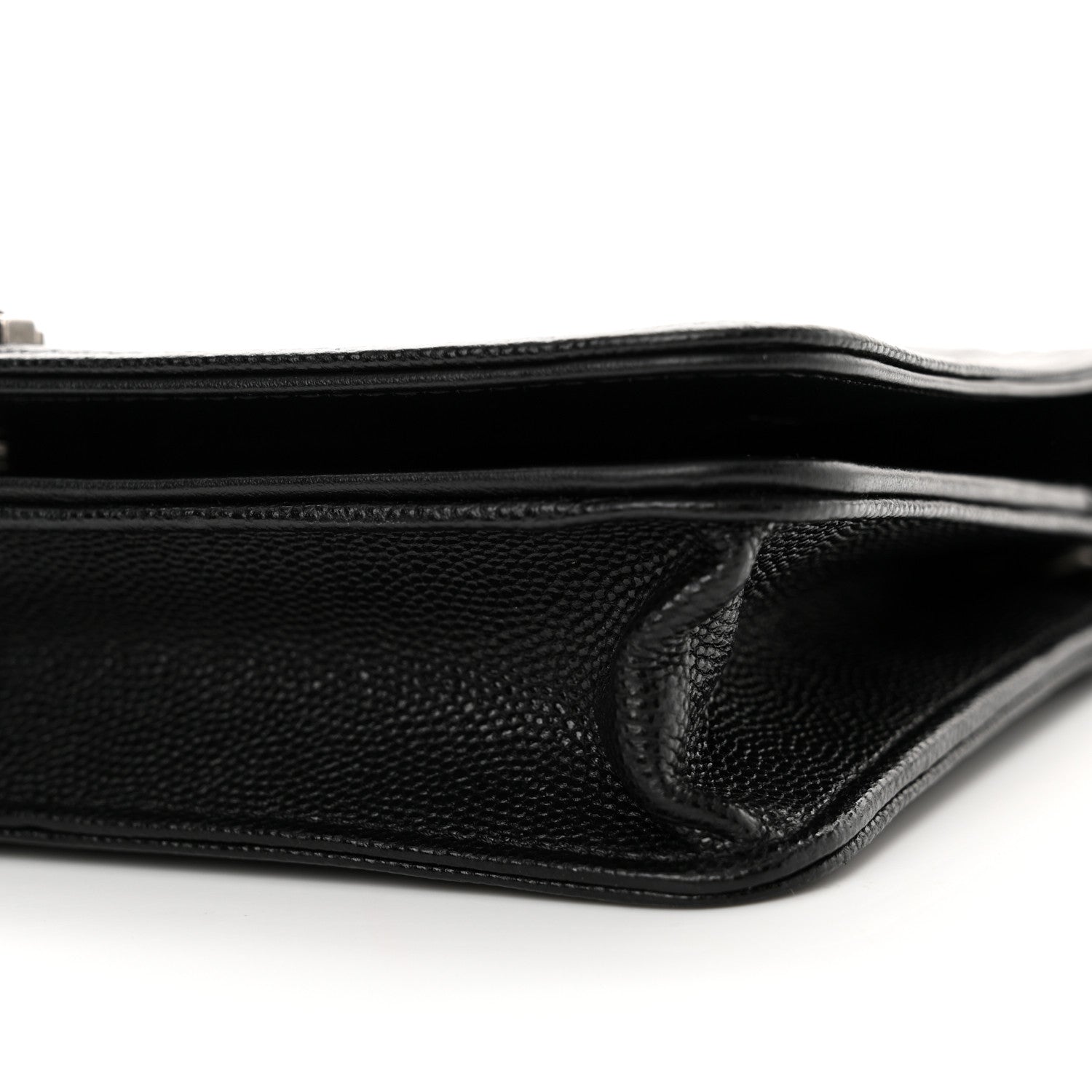 Chanel Caviar Quilted Boy Wallet On Chain WOC Black 11 of 14
