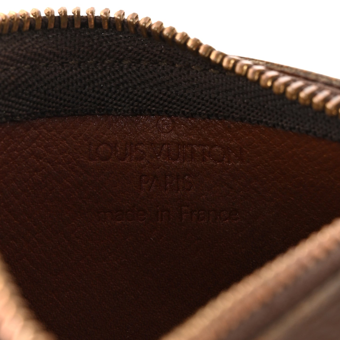 Monogram Key Pouch