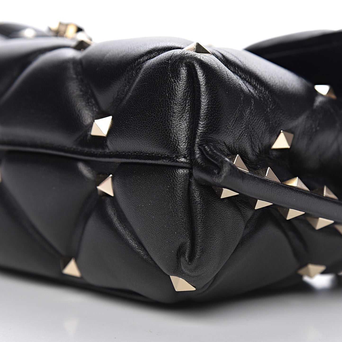 Nappa Candystud Crossbody Black