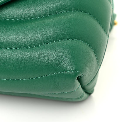 Louis Vuitton Calfskin New Wave Chain Bag MM NM Emerald 12 of 15