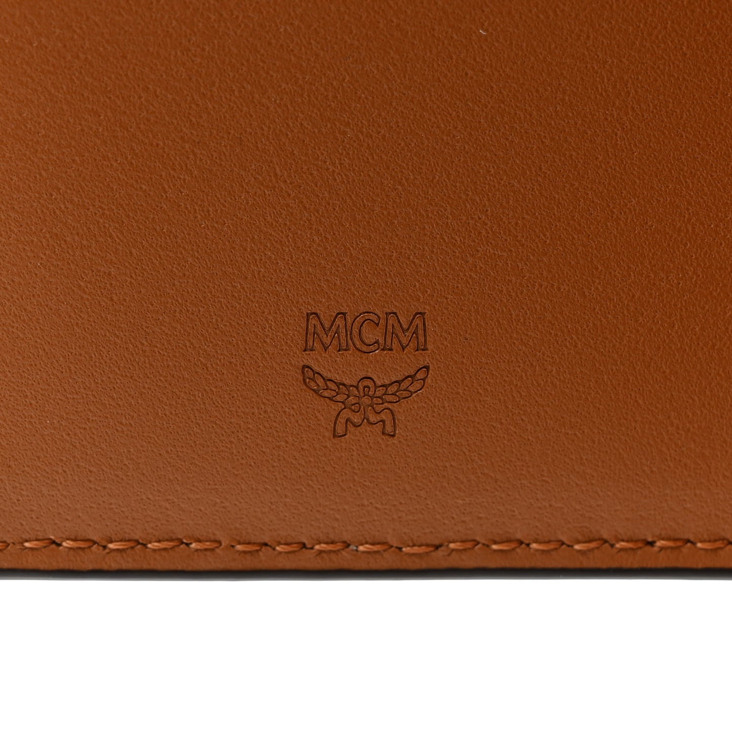 Visetos Chain Wallet Crossbody Cognac