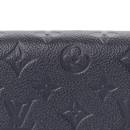 Louis Vuitton Empreinte Pochette Felicie Chain Wallet Marine Rouge 14 of 14