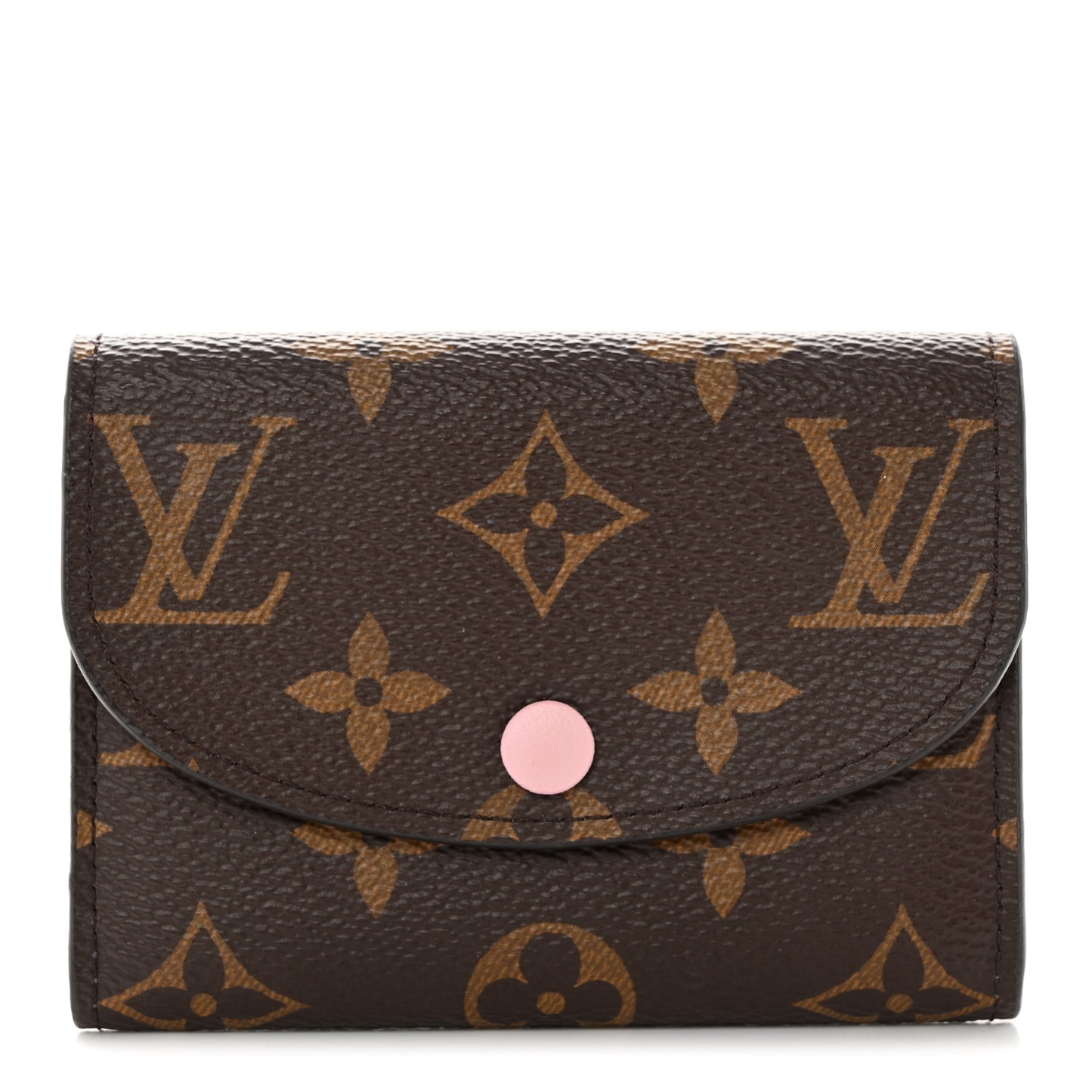 Monogram Rosalie Coin Purse Rose Ballerine