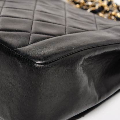 Chanel Lambskin Quilted Medium Single Flap Black 12 of 12