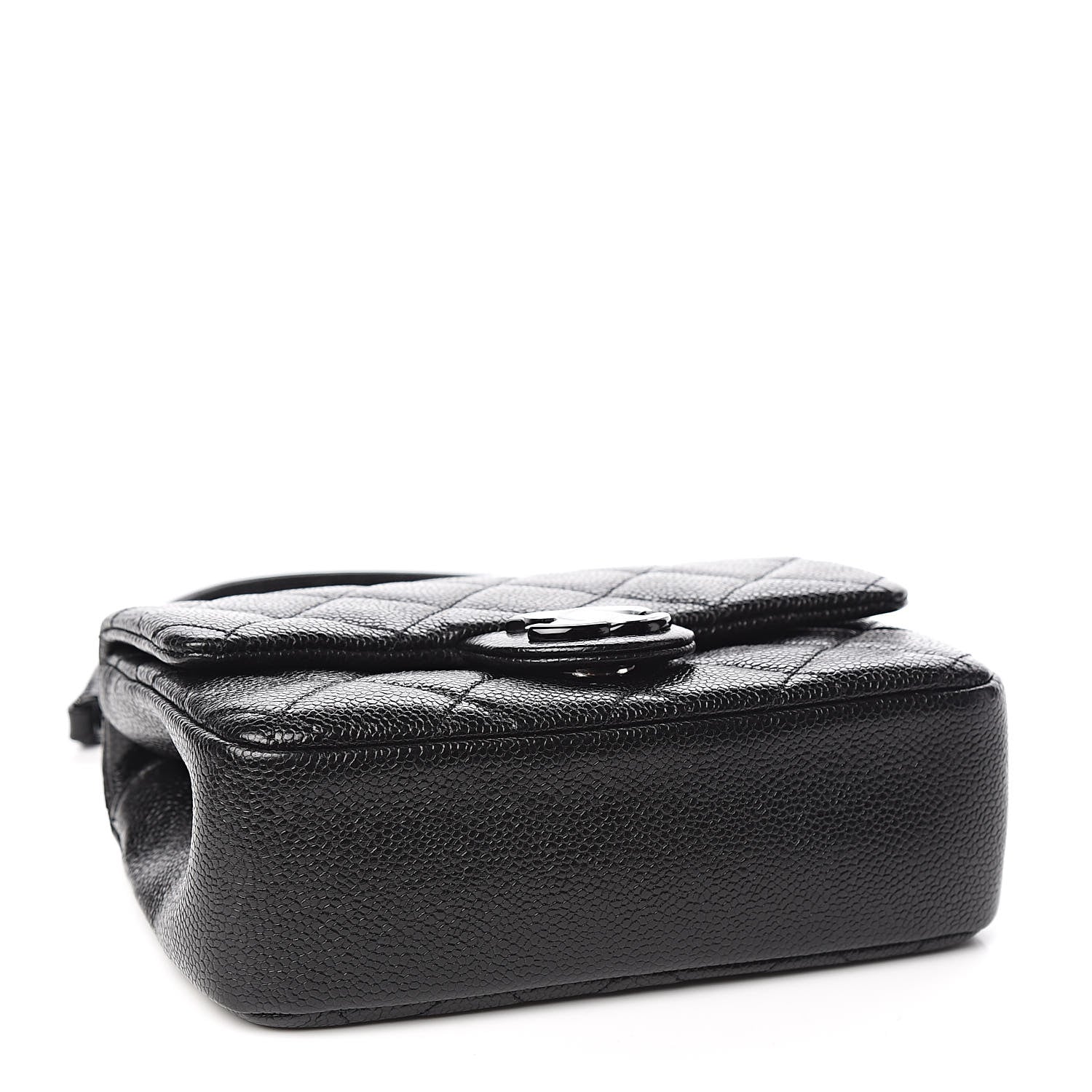 Chanel Caviar Quilted Incognito Mini Square Flap Black 4 of 11