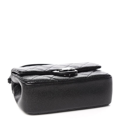 Chanel Caviar Quilted Incognito Mini Square Flap Black 4 of 11