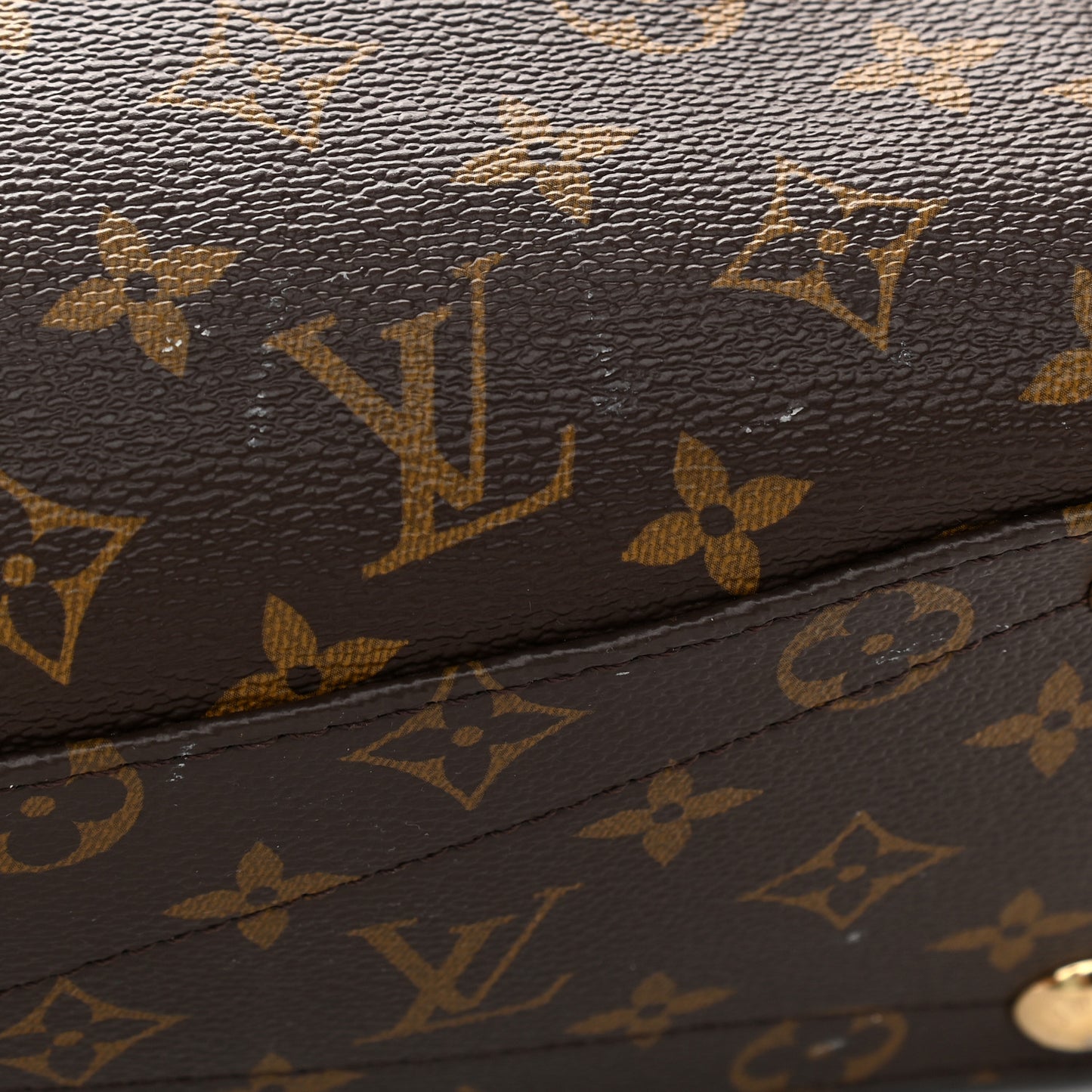 Monogram V Tote MM Black