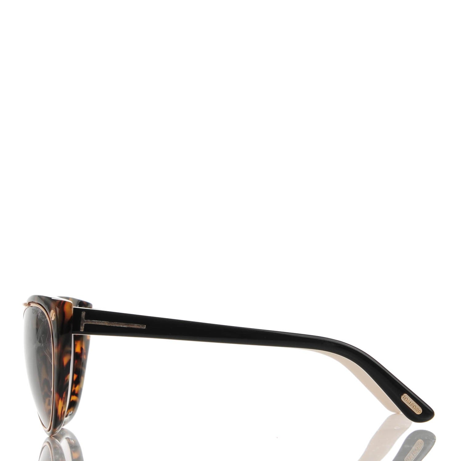 Tom Ford Edita Sunglasses TF384 Havana 2 of 6