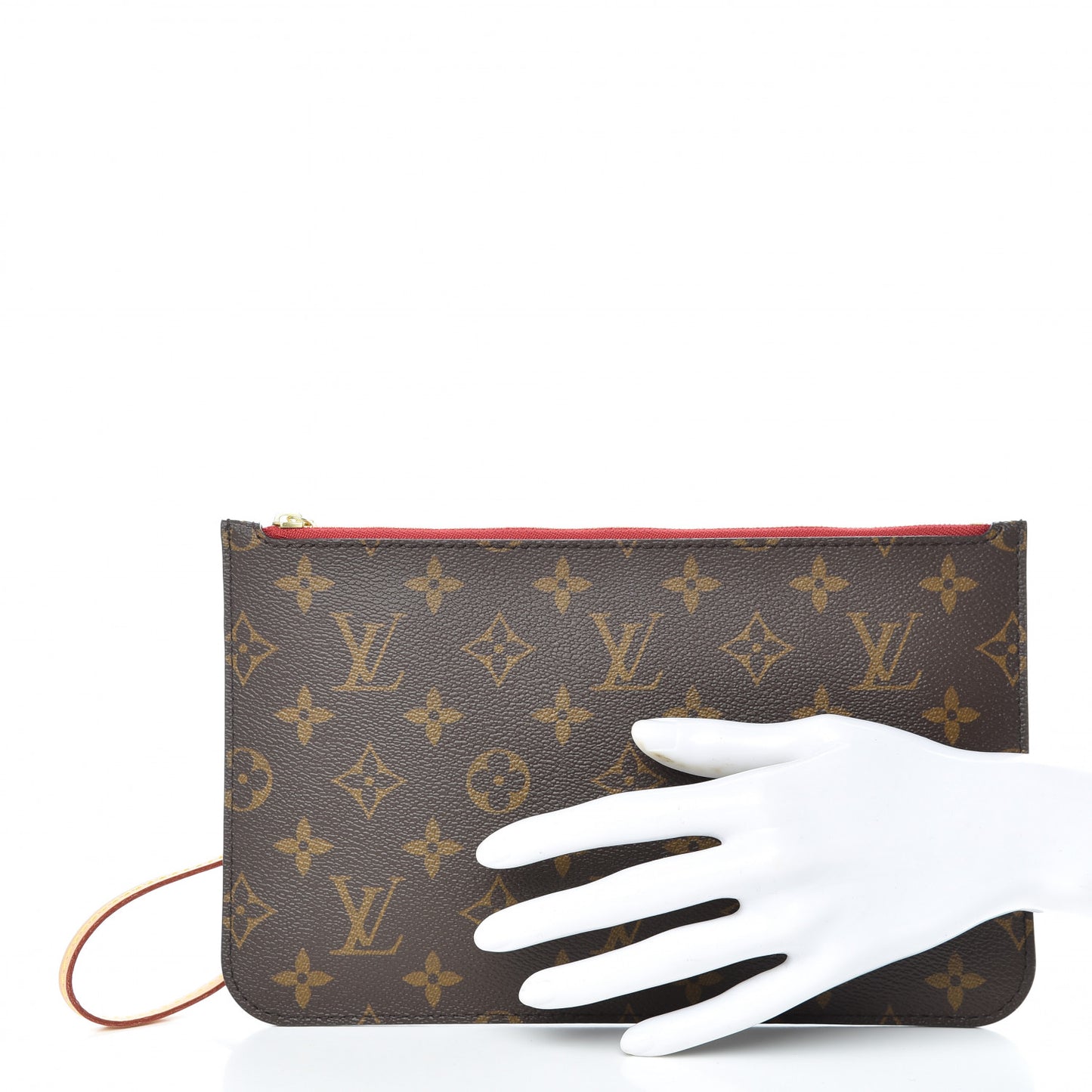 Monogram Neverfull MM GM Pochette Cherry