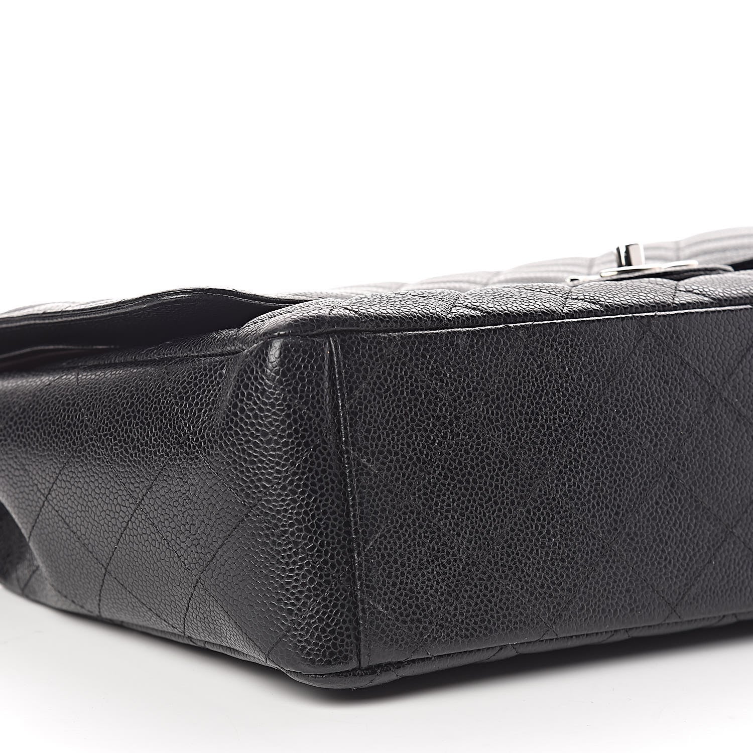Chanel Caviar Quilted Maxi Double Flap Black 9 of 14