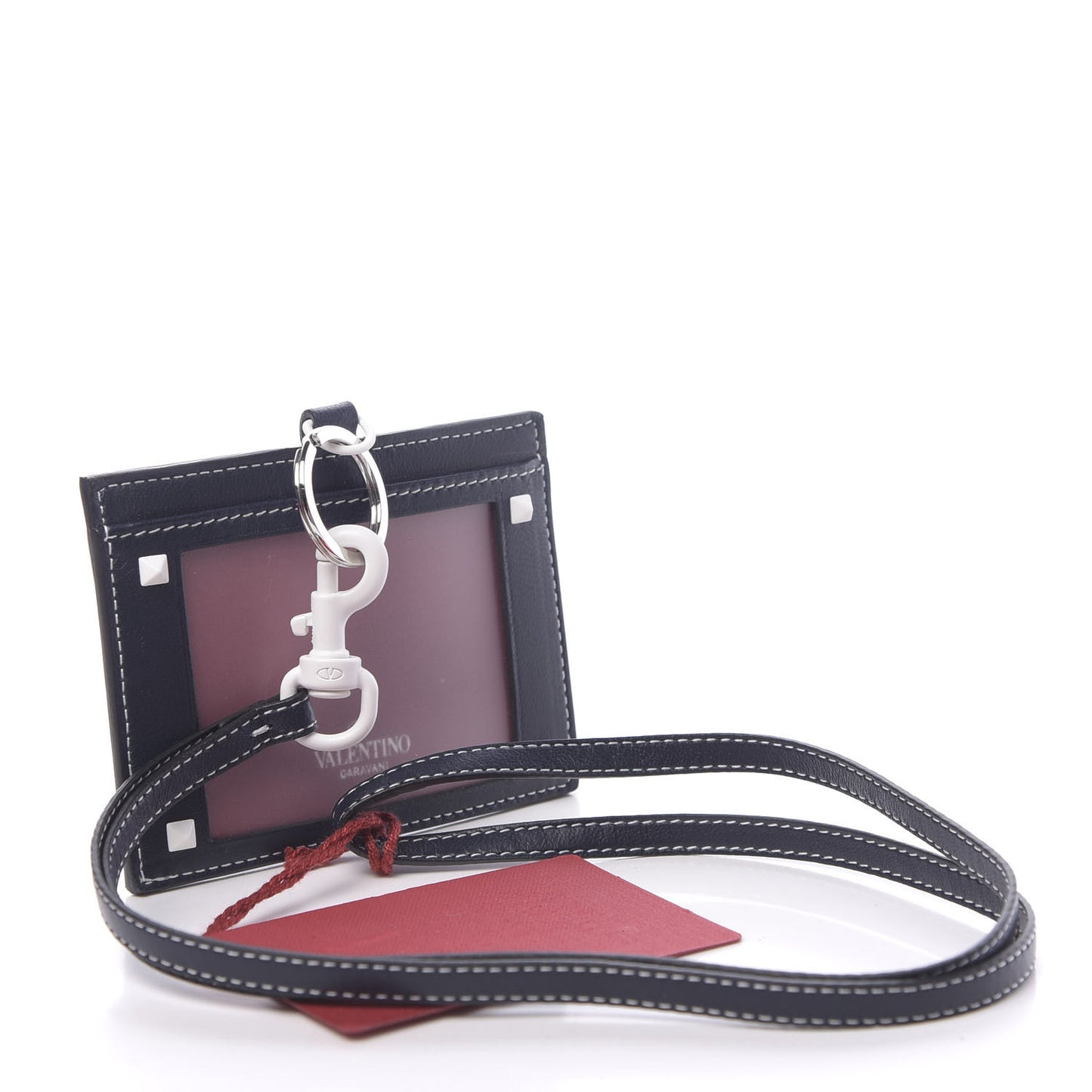 Nappa Free Rockstud Spike Badge Holder Marine