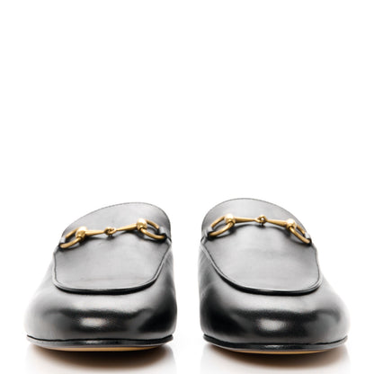 Gucci Calfskin Womens Princetown Slippers 39.5 Black 2 of 8
